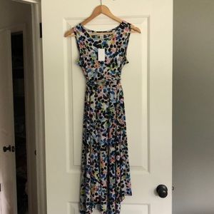 motherhood maternity polka dot dress size small